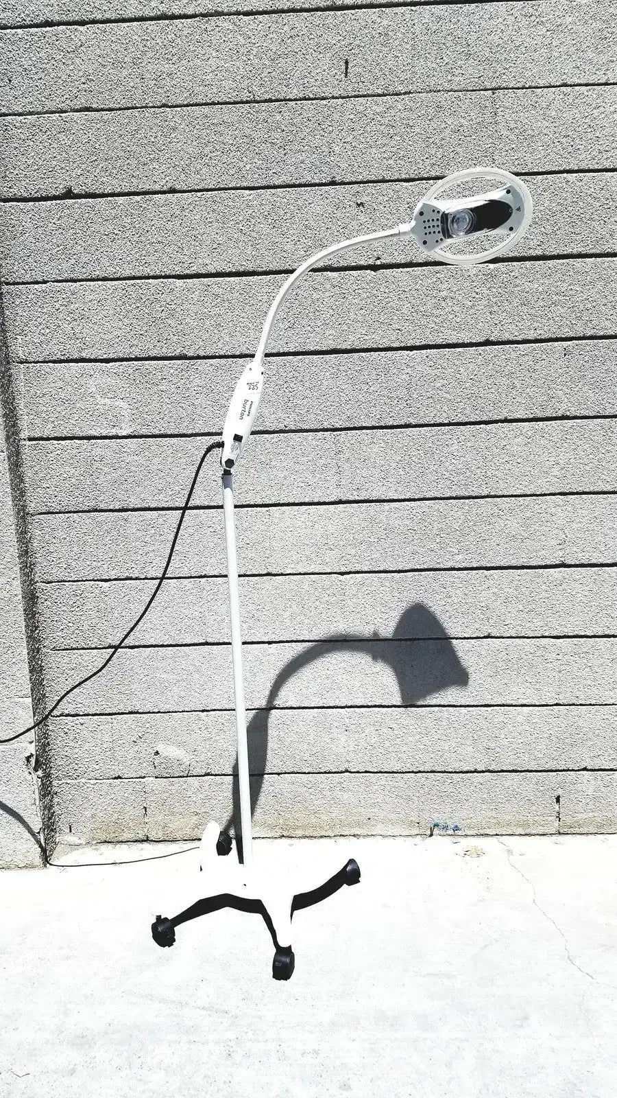 Philips Burton SN20FL Goose Neck Adjustable Exam Light with Rolling Stand Exam Light, second-hand product photo 10