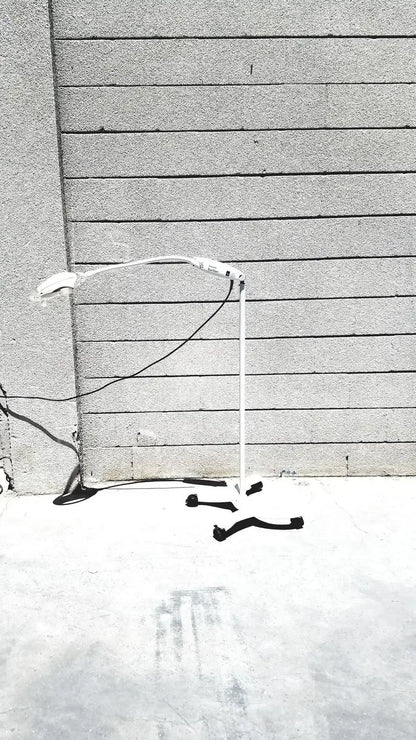 Philips Burton SN20FL Goose Neck Adjustable Exam Light with Rolling Stand Exam Light, second-hand product photo 3