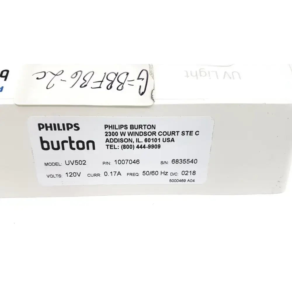 PHILIPS Burton UV502 Handheld Examination UV Light Examination Light, as-is (for parts) product photo 8