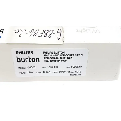 PHILIPS Burton UV502 Handheld Examination UV Light Examination Light, as-is (for parts) product photo 8