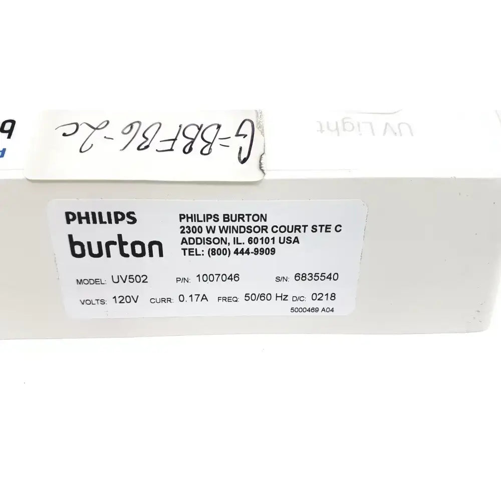PHILIPS Burton UV502 Handheld Examination UV Light Examination Light, as-is (for parts) product photo 8