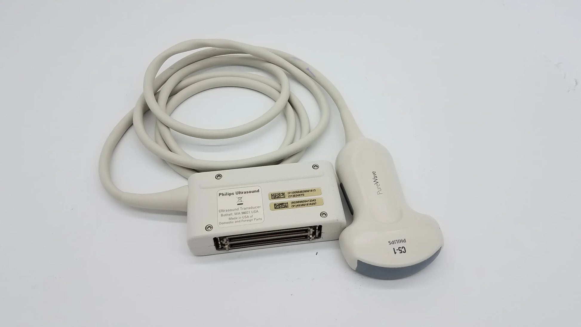 Philips C5-1 Pure Wave Convex Abdominal Probe Transducer Convex Abdominal Probe Transducer, second-hand product photo 1