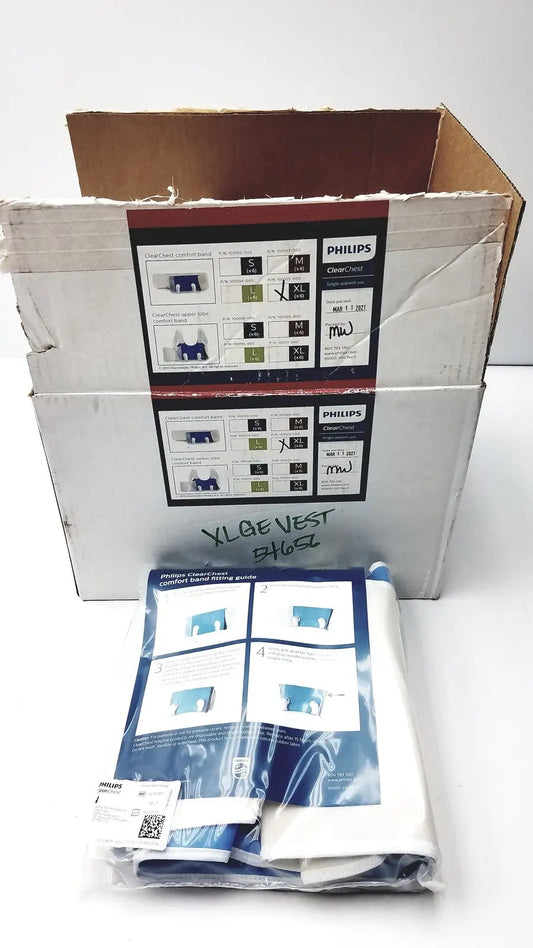Reuse Medical Philips Clear Chest Comfort Band, X Large Ref. 100105-000 Case of 6 Other Medical & Lab Equipment, second-hand product photo 1