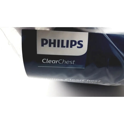 Philips Clear Chest comfort band in sleek black and white packaging, extra large size, case of 6 for chest x-ray imaging