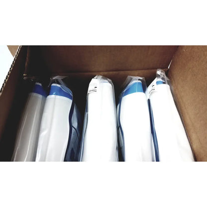 Philips clear chest comfort band x large sealed in clear plastic packaging showing white and blue plastic bottles case of 6