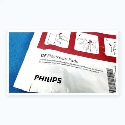 Philips DP Electrode Pad for Instructional Use Only Check Expiry Date Before Use Electrode Pad, as-is (for parts) product photo 4