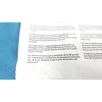 Philips DP Electrode Pad for Instructional Use Only Check Expiry Date Before Use Electrode Pad, as-is (for parts) product photo 11