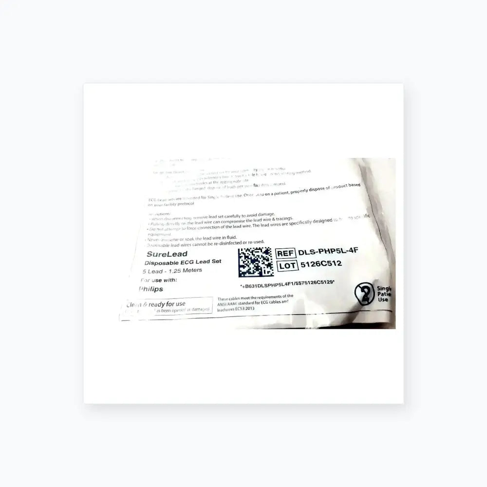 Philips DSL-PHP5L-4F ECG Lead Set ECG Lead Set, as-is (for parts) product photo 8