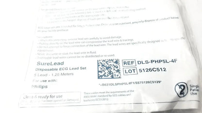 Philips DSL-PHP5L-4F ECG Lead Set ECG Lead Set, as-is (for parts) product photo 8