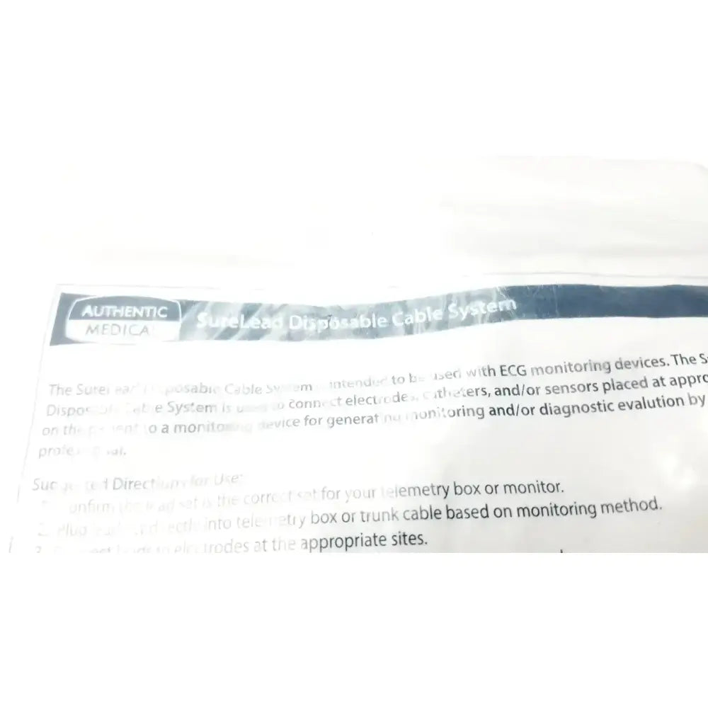 Philips DSL-PHP5L-4F ECG Lead Set ECG Lead Set, as-is (for parts) product photo 7