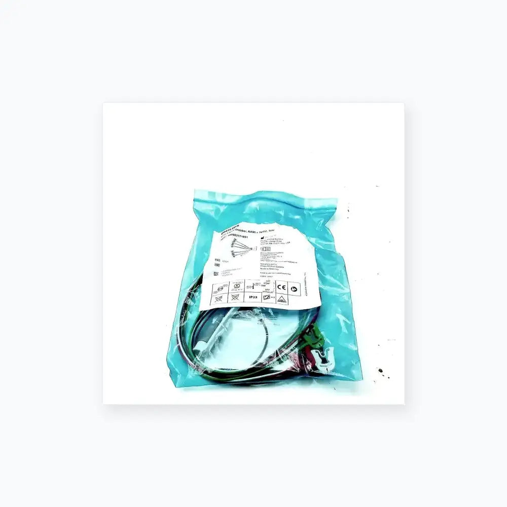 Philips ECG 5 Lead Grabber, AAMI + SpO2, Tele 989803171851 ECG Leadwire, second-hand product photo 1