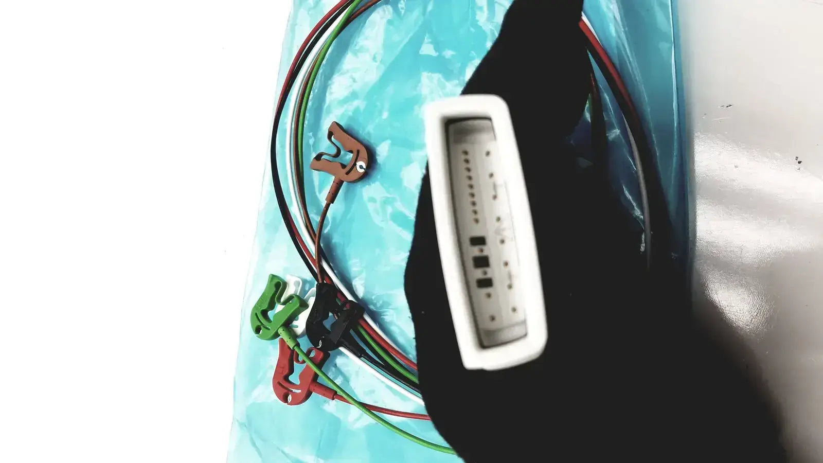 Philips ECG 5 Lead Grabber, AAMI + SpO2, Tele 989803171851 ECG Leadwire, second-hand product photo 5