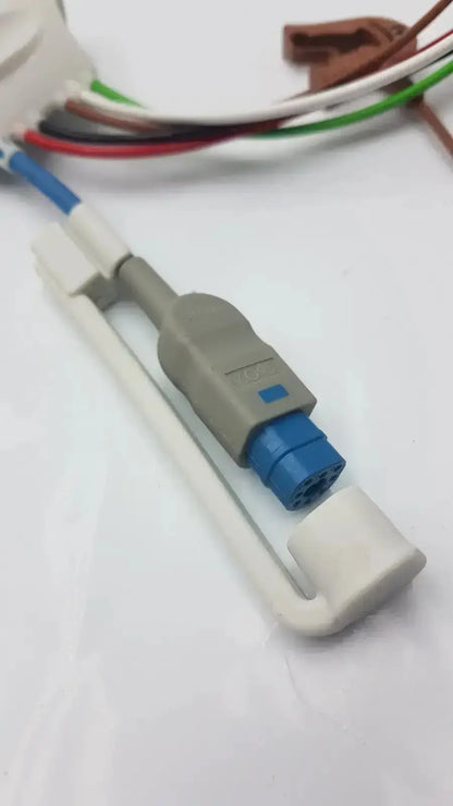 Philips ECG 5 Leads Grabber, AAMI + SpO2, Telemetry for MX40 Patient Monitor Accessory, second-hand product photo 4