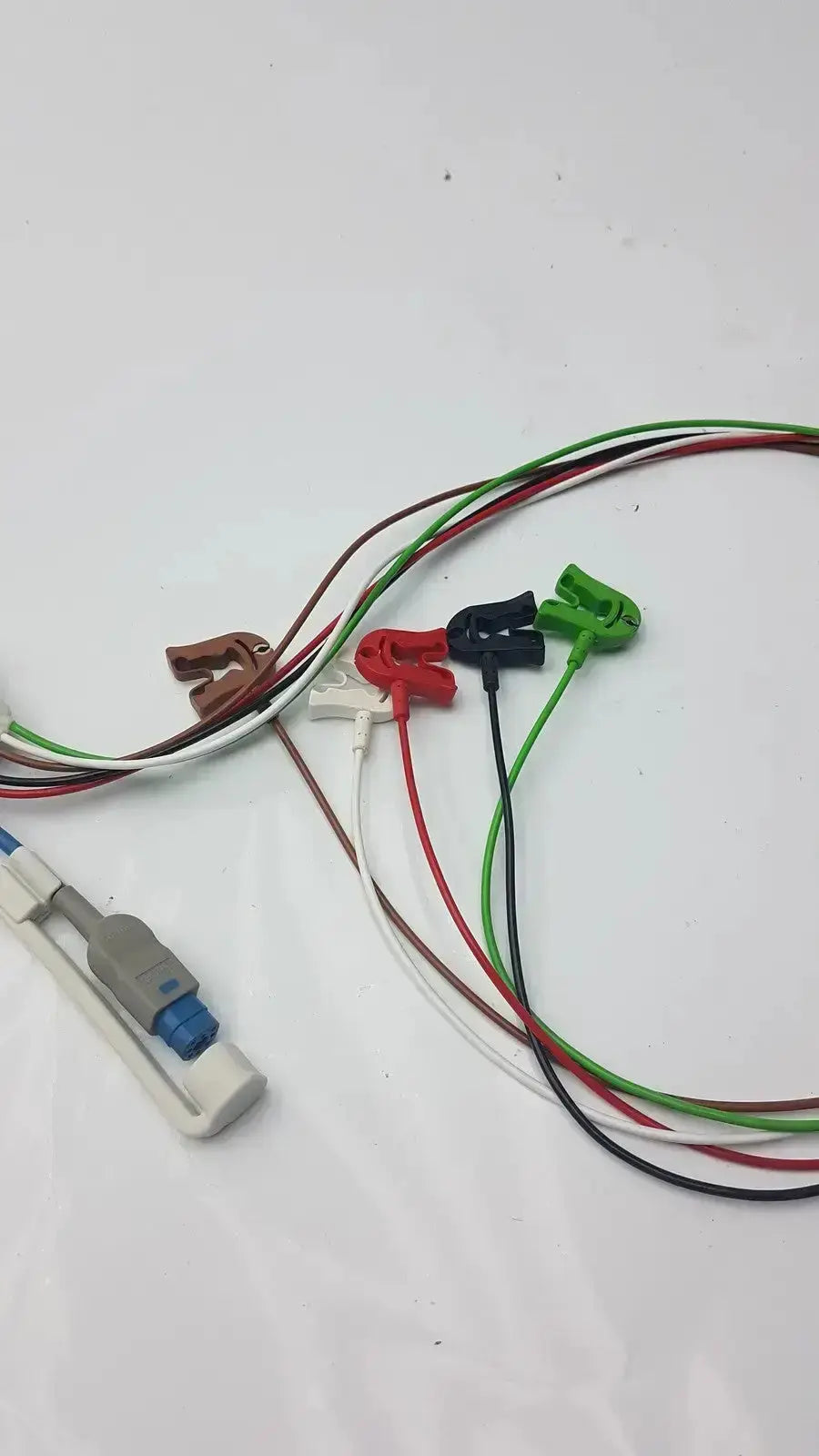 Philips ECG 5 Leads Grabber, AAMI + SpO2, Telemetry for MX40 Patient Monitor Accessory, second-hand product photo 6
