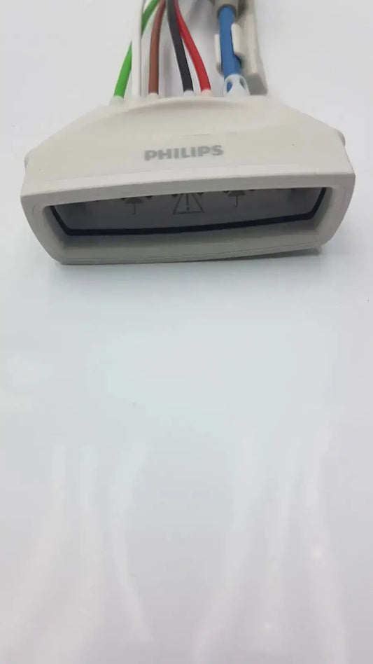 Philips ECG 5 Leads Grabber, AAMI + SpO2, Telemetry for MX40 Patient Monitor Accessory, second-hand product photo 2