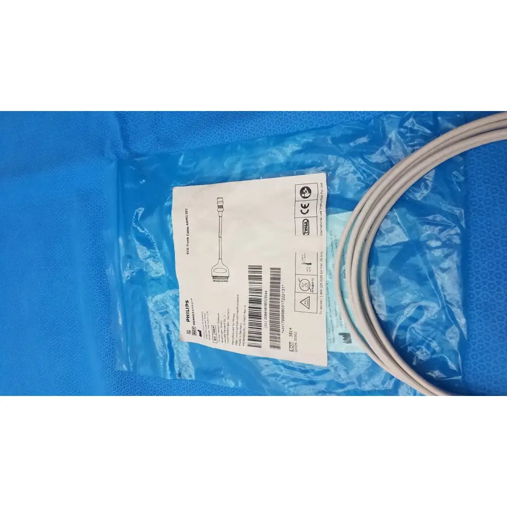 Philips ECG Trunk Cable – Patient Monitor Lead Wire – Medical Grade ECG Trunk Cable, second-hand product photo 2
