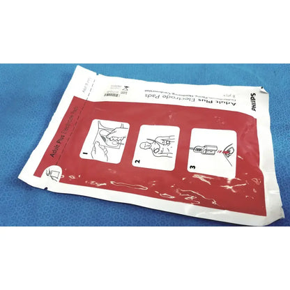 Philips Electrode Pad Adult 8Y+ Instructional Use Only /Check EXP Date Y1111G-03 Electrode Pad, as-is (for parts) product photo 5