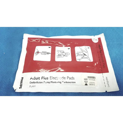 Philips Electrode Pad Adult 8Y+ Instructional Use Only /Check EXP Date Y1111G-03 Electrode Pad, as-is (for parts) product photo 1