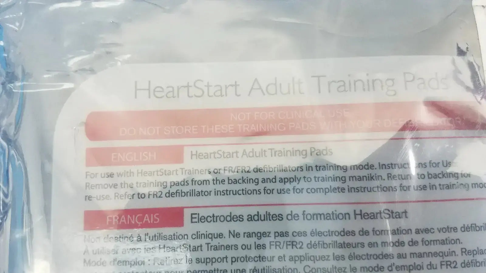 Philips HeartStart Adult Training Pads - Y020912-01 Defibrillator Training Pads, second-hand product photo 10
