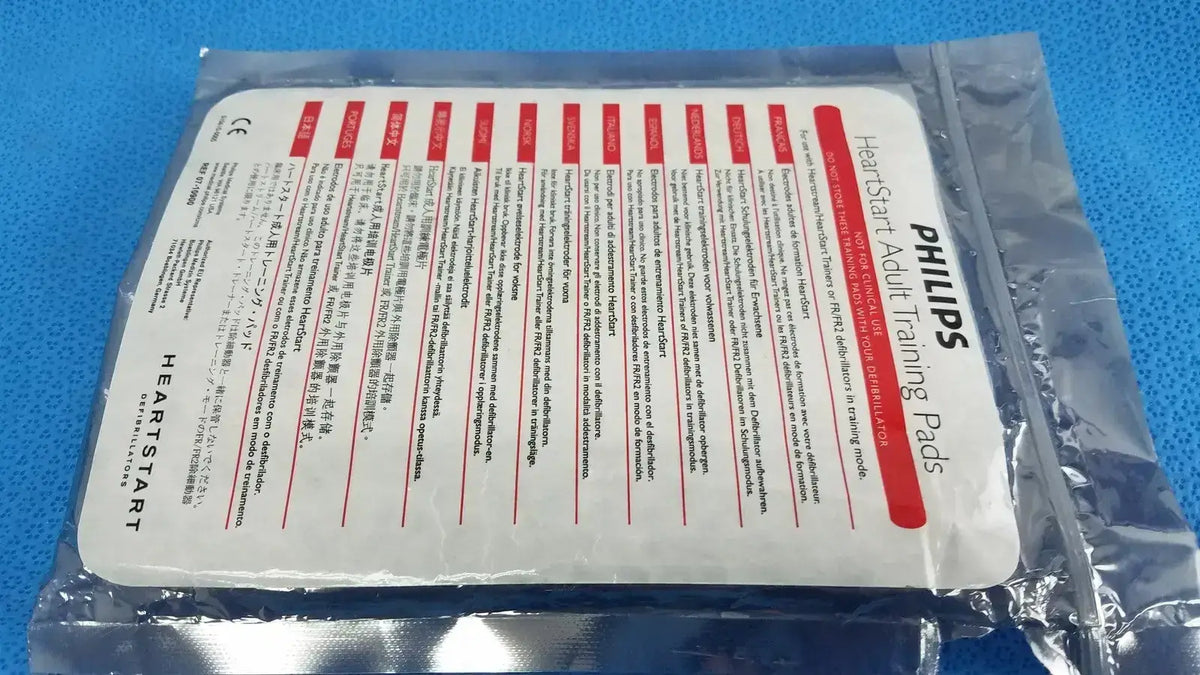 Philips HeartStart Adult Training Pads - Y020912-01 Defibrillator Training Pads, second-hand product photo 4