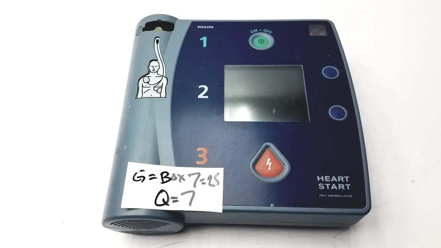 Philips HeartStart FR2+ M3860A Automated External Defibrillator Automated External Defibrillator (AED), as-is (for parts) product photo 1