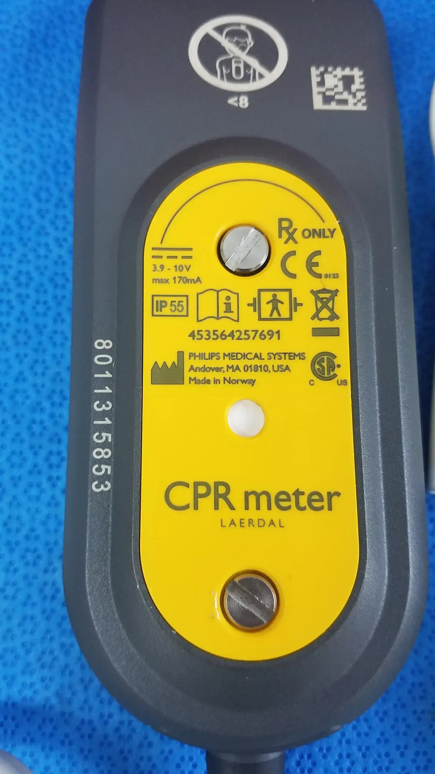 Philips Heartstart MRx Q-CPR Meter With Accessories and Bag CPR Feedback Meter, second-hand product photo 5