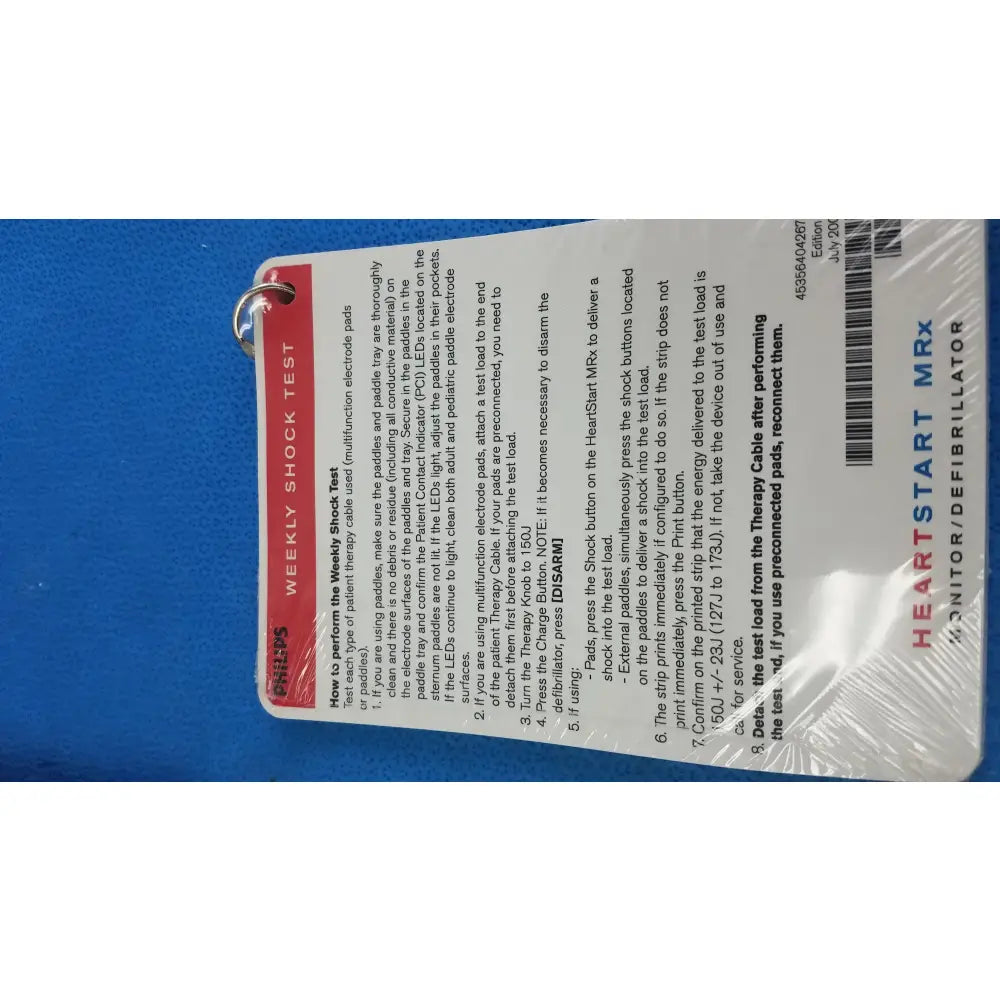 Philips Heartstart MRx Q-CPR Meter With Accessories and Bag CPR Feedback Meter, second-hand product photo 17