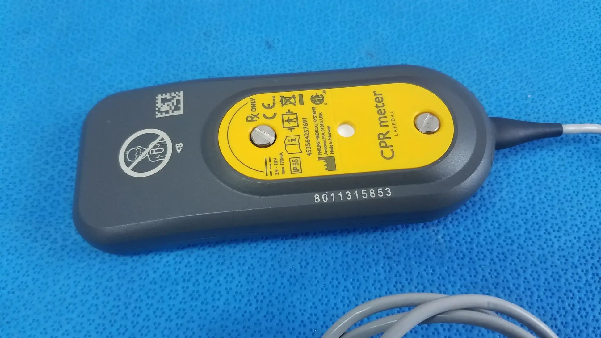 Philips Heartstart MRx Q-CPR Meter With Accessories and Bag CPR Feedback Meter, second-hand product photo 2