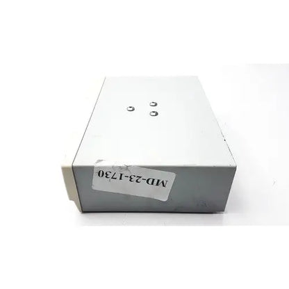 Gray metal box with white label md-23-1730 on the side of a philips intellivue g5 m1019a anesthesia gas monitor module