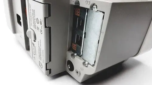 Gray plastic battery with visible circuitry and screws for philips intellivue m4605a mp30 patient monitor