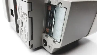 Gray plastic battery with visible circuitry and screws for philips intellivue m4605a mp30 patient monitor