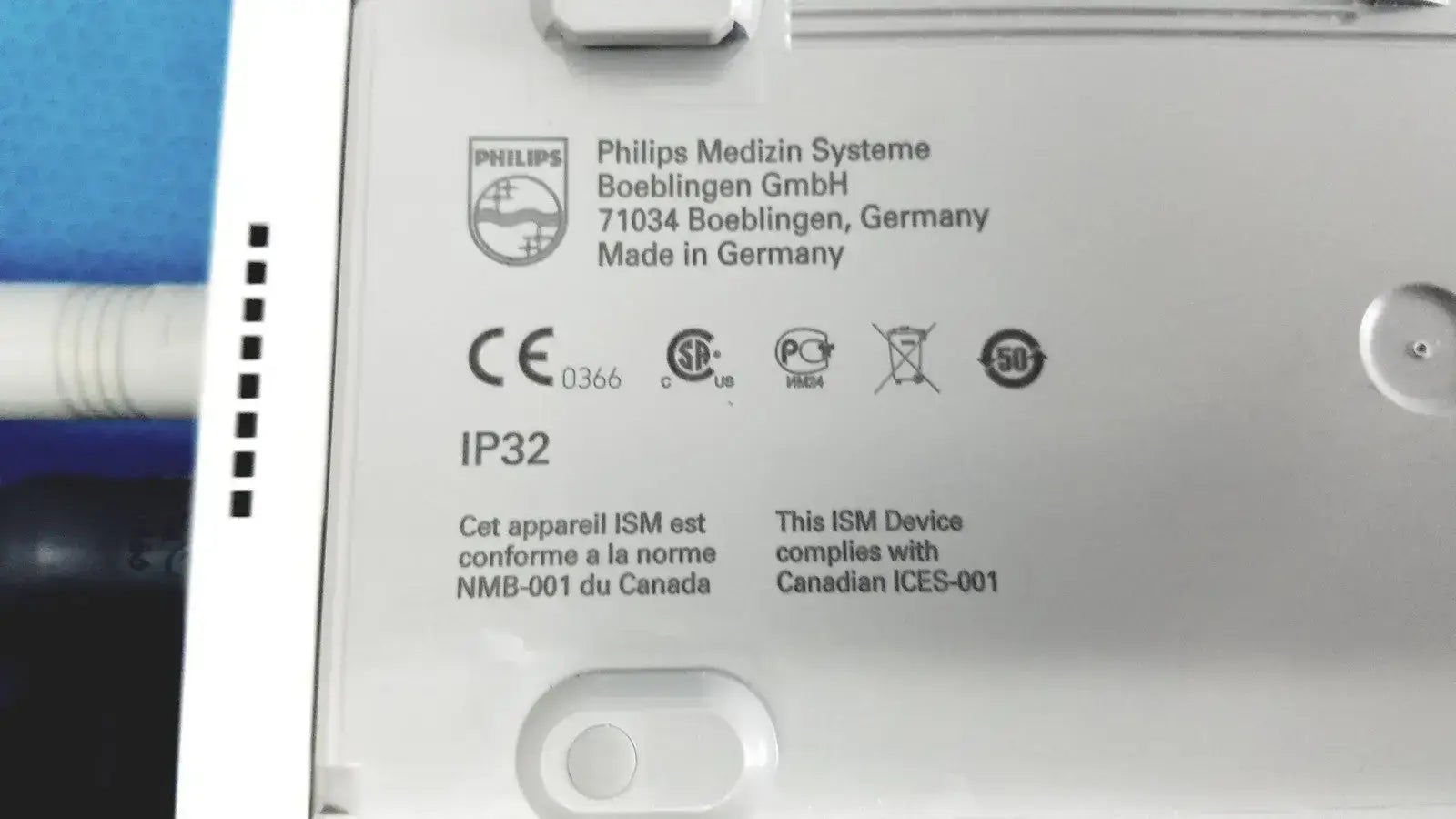 Philips IntelliVue MP2 Patient Monitor with Blood Pressure Cuff, 23-33cm 2774 Patient Monitor, second-hand product photo 9