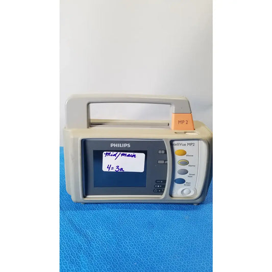 Philips IntelliVue MP2 Portable Patient Monitor Portable Patient Monitor, as-is (for parts) product photo 1