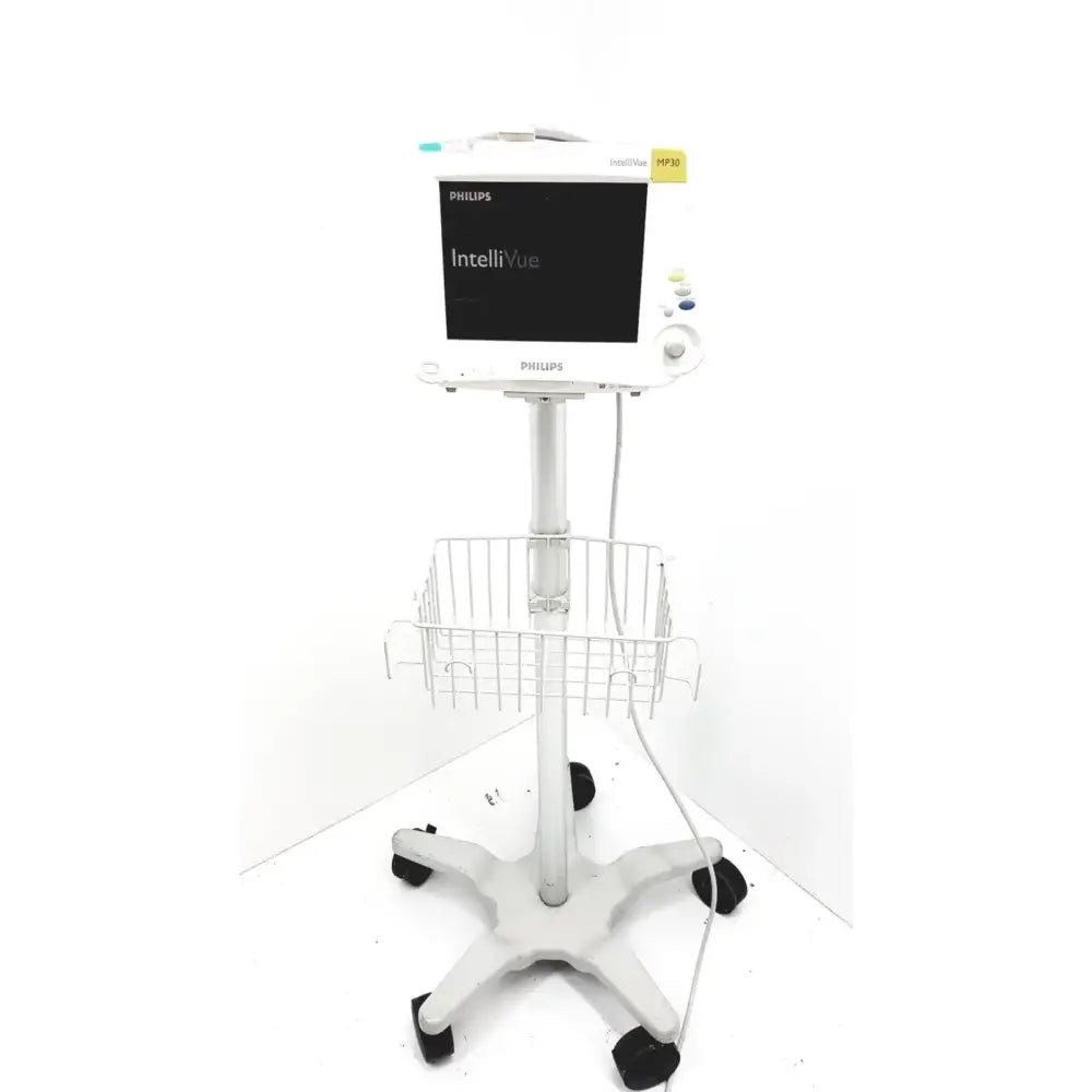 Reuse Medical Philips Intellivue MP30 DE52614137 w/ stand Patient Monitors, second-hand product photo 1