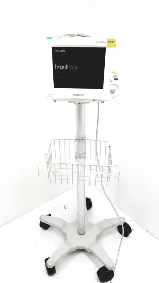 Reuse Medical Philips Intellivue MP30 DE52614137 w/ stand Patient Monitors, second-hand product photo 1