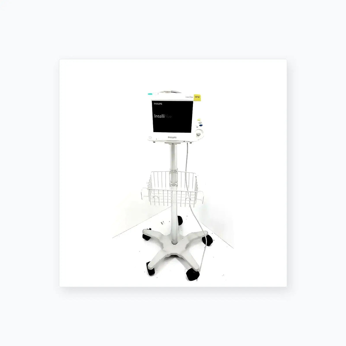 Reuse Medical Philips Intellivue MP30 DE52614137 w/ stand Patient Monitors, second-hand product photo 1