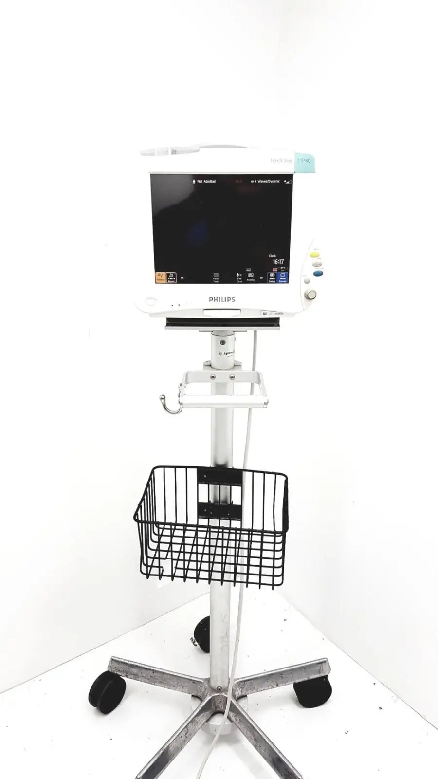 Reuse Medical Philips Intellivue MP30 M4605A w/ stand Patient Monitors, second-hand product photo 1