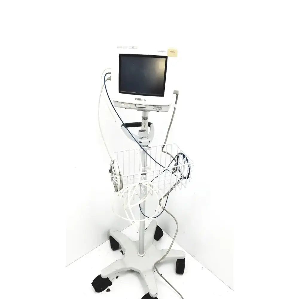 Reuse Medical Philips Intellivue MP5 Patient Monitor with Rolling Stand Patient Monitors, second-hand product photo 1