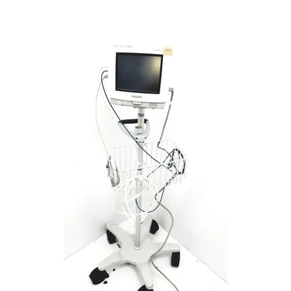 Reuse Medical Philips Intellivue MP5 Patient Monitor with Rolling Stand Patient Monitors, second-hand product photo 1