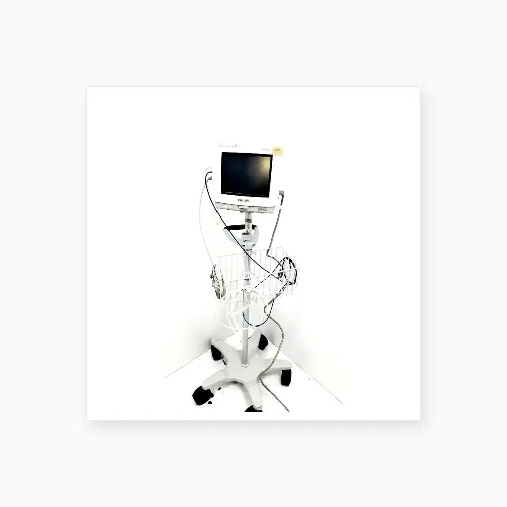 Reuse Medical Philips Intellivue MP5 Patient Monitor with Rolling Stand Patient Monitors, second-hand product photo 1
