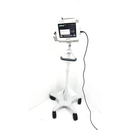 Reuse Medical Philips IntelliVue MP5T Patient Monitor w/ Rolling Stand Patient Monitors, second-hand product photo 1