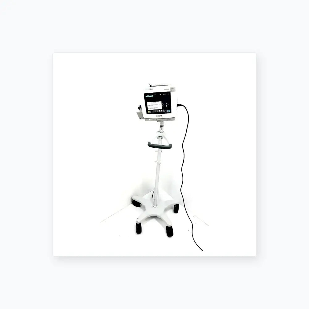 Reuse Medical Philips IntelliVue MP5T Patient Monitor w/ Rolling Stand Patient Monitors, second-hand product photo 1