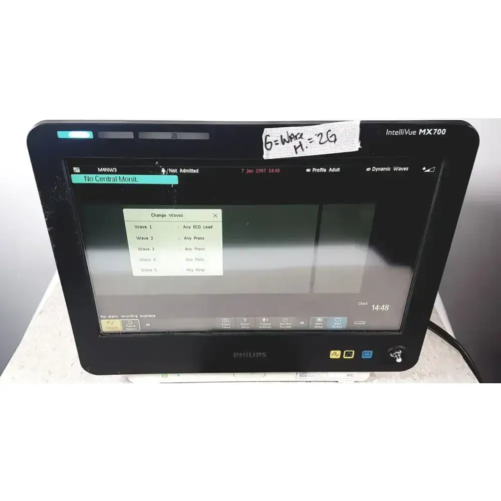 Philips IntelliVue MX700 Patient Monitor Patient Monitor, second-hand product photo 1