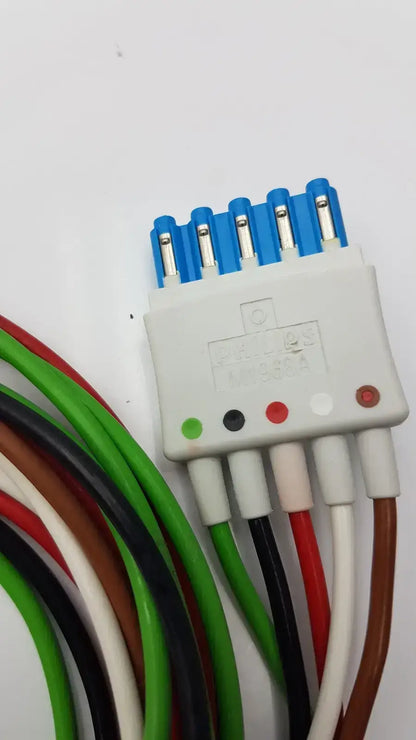 Philips IntelliVue Reusable ECG Lead Sets and Trunk Cables M1968A ECG Lead Set, second-hand product photo 6