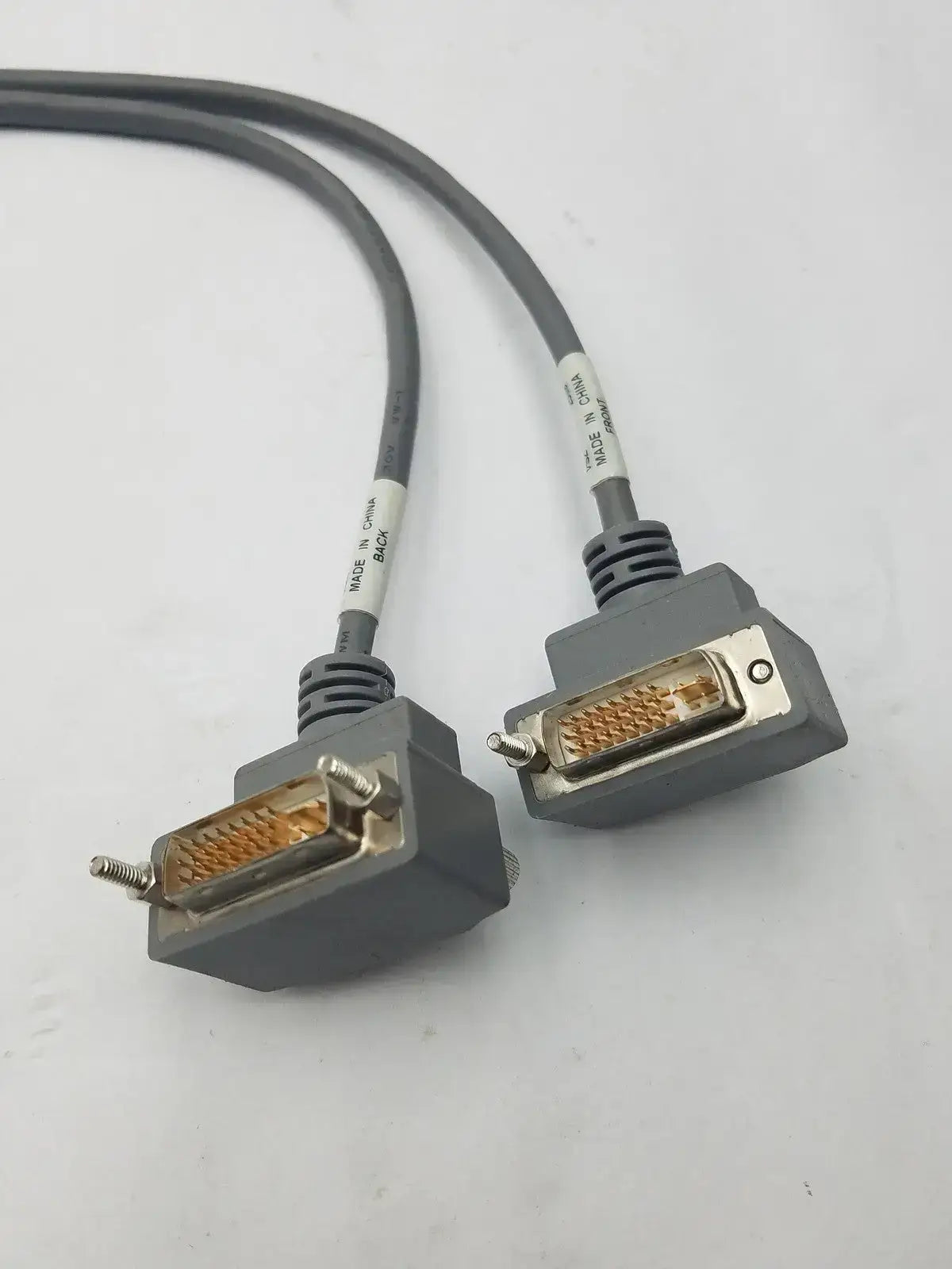 Philips IU22 PCI Dual Cables Set DVI Graphics to SPD Ultrasound System Cable, second-hand product photo 2