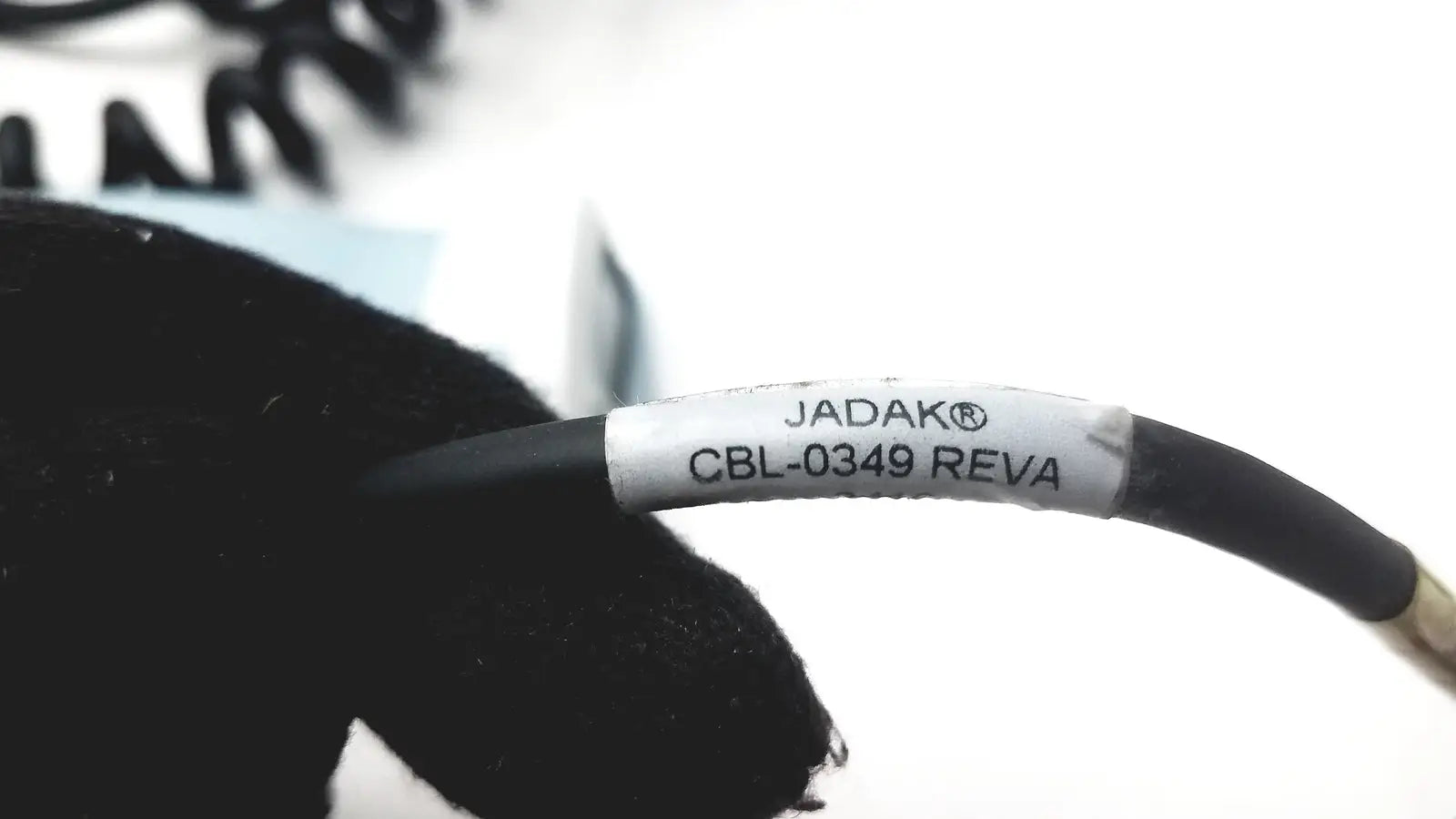 Philips JADAK CBL-0349 Rev A Medical Bar Code Scanner Barcode Scanner Cable, as-is (for parts) product photo 7