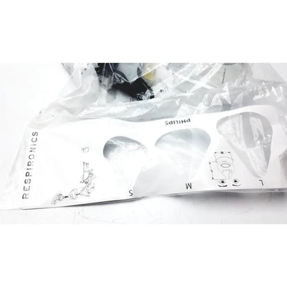 Philips l af531 ee leak single-us ref respiratory mask instruction sheet with s m l size guides for capstrap use