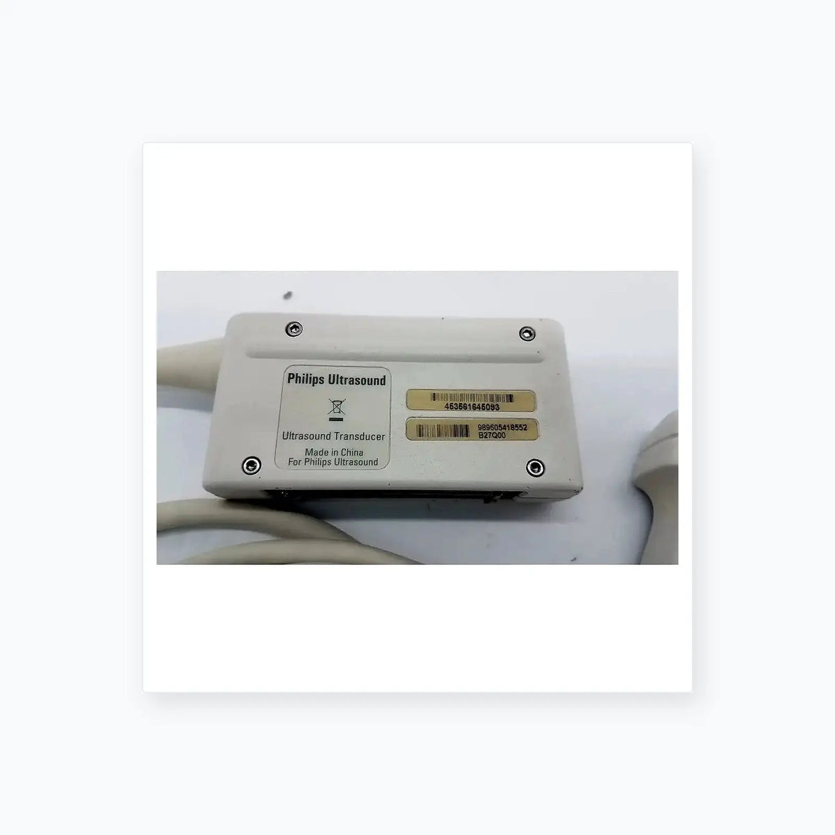 Philips L12-5 50 Linear Array Ultrasound Transducer Probe Linear Array Ultrasound Transducer Probe, second-hand product photo 7