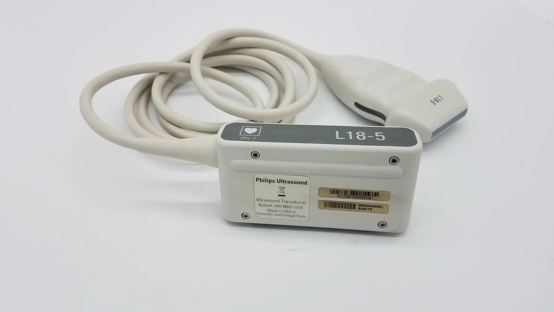 Philips L18-5 Linear Array Ultrasound Transducer Probe Linear Array Ultrasound Transducer Probe, second-hand product photo 14