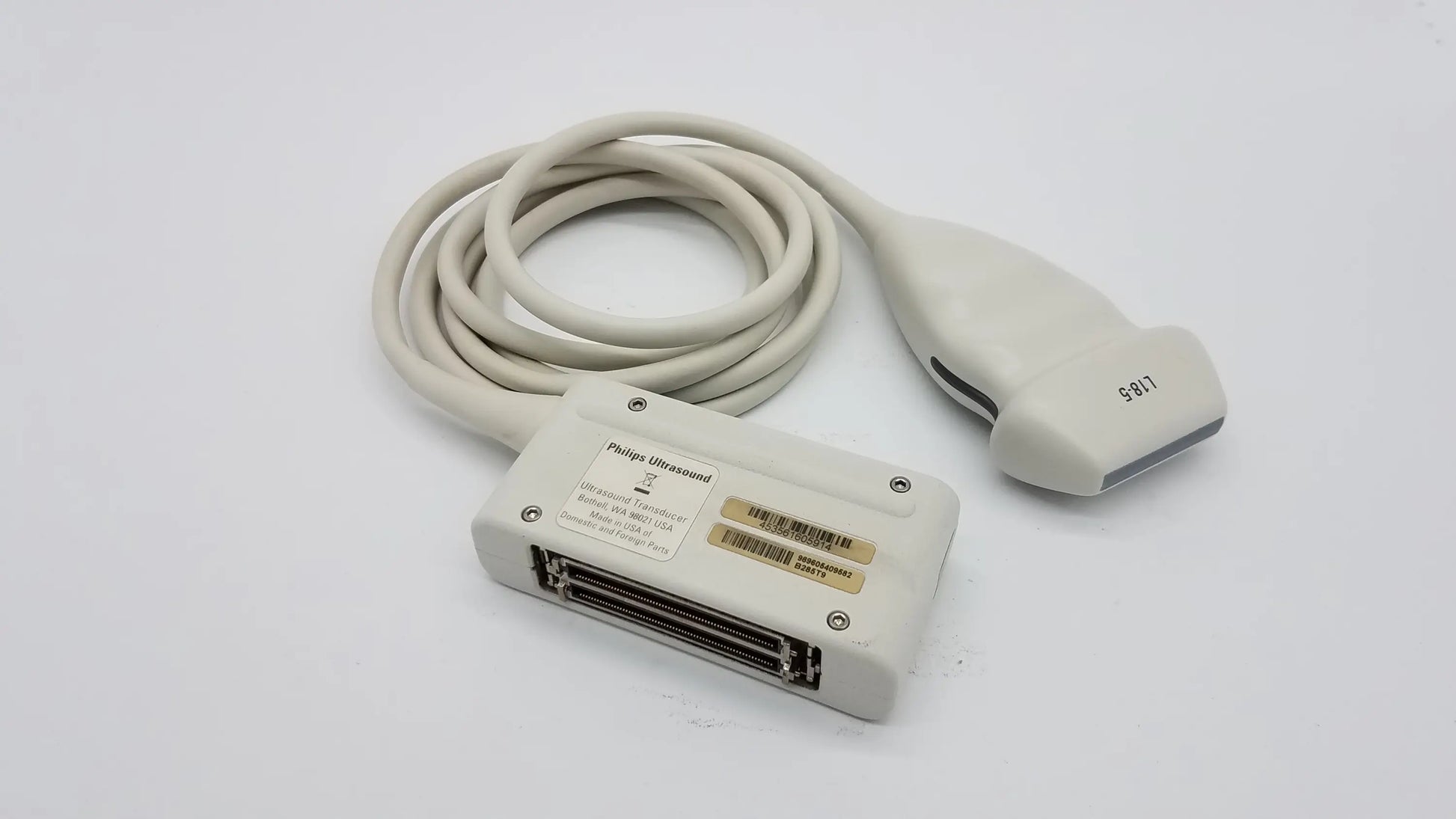 Philips L18-5 Linear Array Ultrasound Transducer Probe Linear Array Ultrasound Transducer Probe, second-hand product photo 9